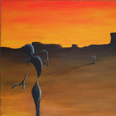 Acrylic painting: untitled